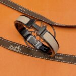 [Eternal Jewelry]H BRACELET 12MM BLACK BEIGE CERAMIC - Image 6