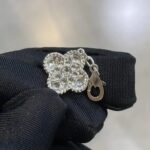 [Eternal Jewelry]CLOVER 5 MOTIFS  DIAMOND BRACELET SILVER - Image 7