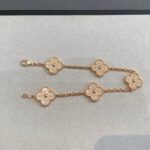 [Eternal Jewelry]CLOVER 5 MOTIFS  FULL DIAMOND BRACELET - Image 4