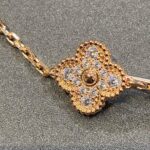 [Eternal Jewelry]CLOVER 5 MOTIFS  FULL DIAMOND BRACELET - Image 8