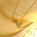 [Eternal Jewelry]VOLT SILVER DIAMOND PEDANT NECKLACE - Image 8