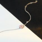 [Eternal Jewelry]SUN MOTIF PINK MOP SILVER BRACELET - Image 7