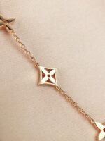 [Eternal Jewelry]STAR AND SUN 7 MOTIFS GOLD BRACELET - Image 7