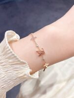 [Eternal Jewelry]STAR AND SUN 7 MOTIFS GOLD BRACELET - Image 10