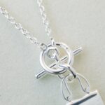 [Eternal Jewelry]POP H PEDANT SILVER NECKLACE - Image 9