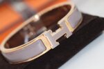 [Eternal Jewelry]H BRACELET 12MM BROWN - Image 2
