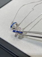 [Eternal Jewelry]LIENS DIAMOND SILVER NECKLACE - Image 5