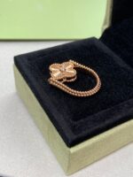 [Eternal Jewelry]CLOVER RIVERSIBLE PINK GOLD RING - Image 6