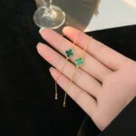 [Eternal Jewelry]CLOVER BRACELET MALACHITE 1 MOTIF - Image 9