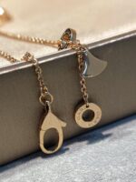 [Eternal Jewelry]DREAM MOP DIAMOND PAVED PINK GOLD NECKLACE - Image 6