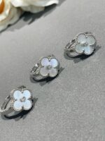 [Eternal Jewelry]CLOVER SILVER MOP DIAMOND RING - Image 4
