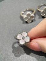 [Eternal Jewelry]CLOVER SILVER MOP DIAMOND RING - Image 3