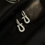 [Eternal Jewelry]FORCE 10 FULL DIAMOND DROP EARRINGS MEDIUM MODEL - Image 4