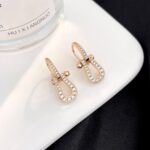 [Eternal Jewelry]FORCE 10 FULL DIAMOND DROP EARRINGS MEDIUM MODEL - Image 5