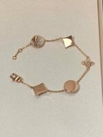 [Eternal Jewelry]STAR AND SUN 5 MOTIF MOP PINK GOLD BRACELET - Image 7