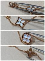 [Eternal Jewelry]STAR AND SUN 5 MOTIF MOP PINK GOLD BRACELET - Image 9