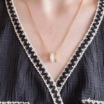 [Eternal Jewelry]ZERO 1 DIAMOND CERAMIC NECKLACE - Image 3