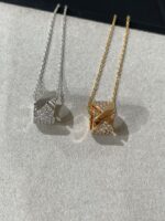 [Eternal Jewelry]LIENS EVIDENCE DIAMOND PAVED NECKLACE - Image 8