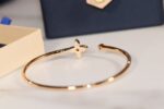[Eternal Jewelry]IDYLLE GOLD OPEN BRACELET DIAMOND PAVED - Image 8
