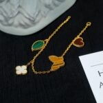 [Eternal Jewelry]LUCKY SPRING 5 MOTIF GOLD BRACELET - Image 3