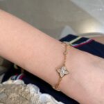 [Eternal Jewelry]STAR AND SUN 4 MOTIF WHITE MOP PINK GOLD BRACELET - Image 4