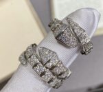 [Eternal Jewelry]SERPENTI LARGE RING SILVER DIAMOND PAVED - Image 7