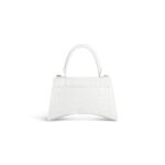HOURGLASS Crocodile embossed small handbag - Image 4