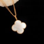 [Eternal Jewelry]CLOVER 25MM MOP LARGE PENDANT NECKLACE - Image 9