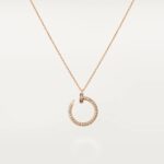 [Eternal Jewelry]JUSTE NECKLACE PINK GOLD DIAMONDS - Image 2