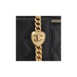 CHANEL 23P LIPSTICK BOX WITH CHAIN BLACK - Image 2