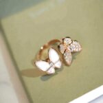 [Eternal Jewelry]TWIN BUTTERFLY DIAMOND MOP RING - Image 4