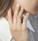 [Eternal Jewelry]ALLIANCE LIENS VIDENCE PAVED DIAMOND 4MM RING - Image 2