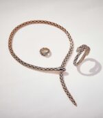 [?Eternal Jewelry?] High-End Bespoke Black Onyx Serpent Necklace - Image 2