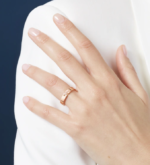 [Eternal Jewelry]ALLIANCE LIENS VIDENCE DIAMOND 4MM RING - Image 3