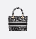MEDIUM LADY D-LITE BAG Embroidery - Image 7