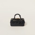 Arcadie Leather  Large Handbag Black Color - Image 3
