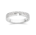 [Eternal Jewelry]ALLIANCE LIENS VIDENCE PAVED DIAMOND 4MM RING - Image 4