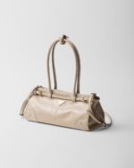 Prada Bonnie Medium Leather Handbag Lilac - Image 5