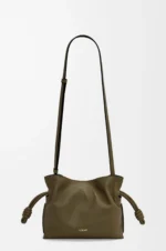 Mini Flamenco clutch in nappa calfskin - Image 3