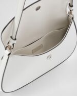 Prada Cleo Small Gloss Leather Flip Shoulder Bag - Image 4