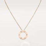 [Eternal Jewelry]LOVE NECKLACE 16MM 3 DIAMONDS - Image 2