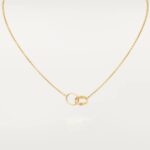 [Eternal Jewelry]LOVE NECKLACE DOUBLE RING GOLD - Image 2