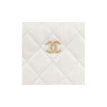 CHANEL 23C POUCH EVENING BAG WHITE - Image 3