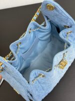 CHANEL 25 small denim handbag - Image 5