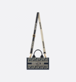 East-West Dior Book Tote with strap - Image 6