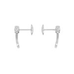 [Eternal Jewelry]FORCE 10 FULL DIAMOND STUD EARRINGS MINI MODEL - Image 2
