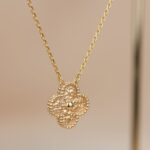 [Eternal Jewelry]CLOVER 15MM  BRONZING NECKLACE - Image 4