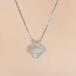 [Eternal Jewelry]CLOVER  15MM WHITE MOTHER-OF-PEARL SILVER - Image 6