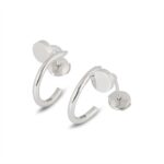 [Eternal Jewelry]JUSTE EARRINGS SILVER - Image 2