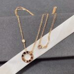 [Eternal Jewelry]LOVE NECKLACE 16MM 2 DIAMONDS - Image 7